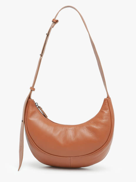 Sac BandouliÃ¨re Sosoomao Cuir Etrier Marron sosoomao ECSO057M